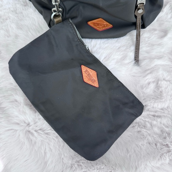 MZ Wallace Jane Bedford Tote Handbag Grey Green - Picture 4 of 10